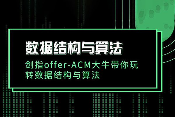 劍指offer-ACM帶你玩轉數據結構與算法（帶全套資料）