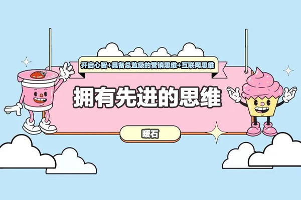 暖石-擁有先進的思維-開啟心智+具備總監(jiān)級的營銷思維+互聯(lián)網(wǎng)思維）