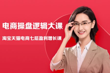 電商操盤邏輯大課-淘寶天貓電商七層盈利增長(zhǎng)課