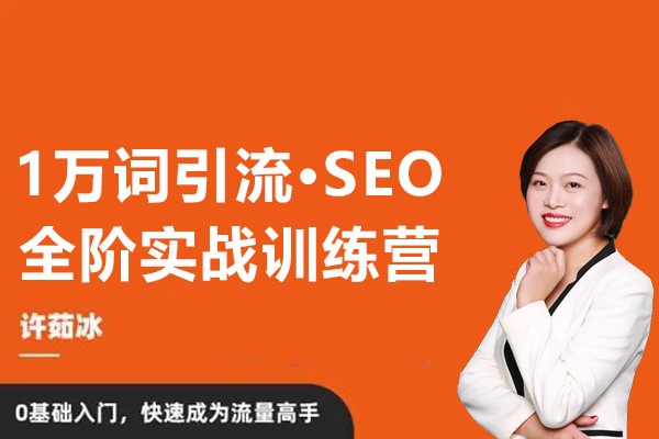 許茹冰-萬(wàn)詞引流-SEO全階實(shí)戰(zhàn)訓(xùn)練營(yíng)，0基礎(chǔ)入門(mén)，快速成為流量高手