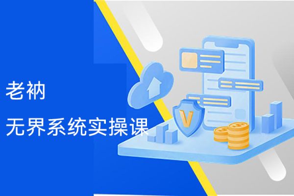 老衲·無界系統實操課，全體系落地無界改版后選擇、出價、高投產做付費引流