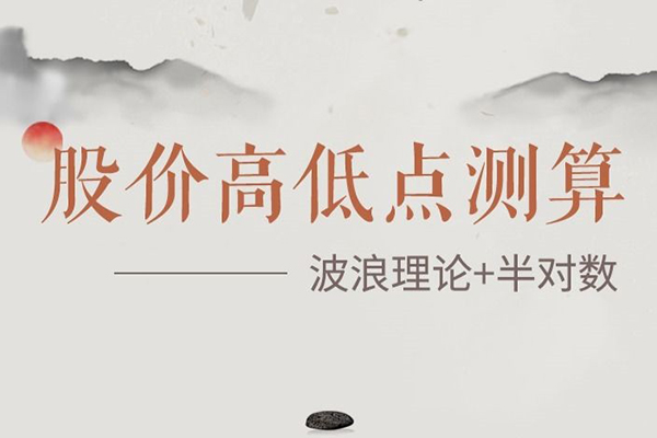 雪寒纏論-波浪半對數(shù)股價高低點測算