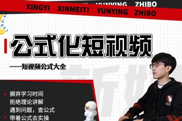 公式化短視頻(利用公式制作內容和理解數據)，摒棄學習時間，一套公式解決一個問題