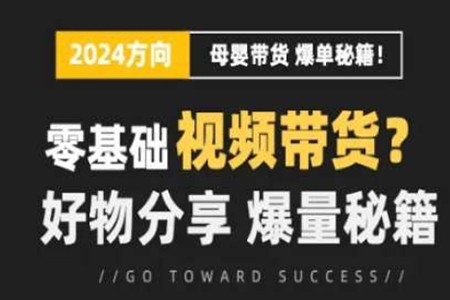 短視頻母嬰賽道實操流量訓練營，零基礎視頻帶貨，好物分享，爆量秘籍
