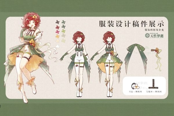 劉大貍子服飾設計立繪專項課2023
