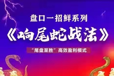 老姜盤口一招鮮系列《響尾蛇戰法》“尾盤至勝”高效盈利模式