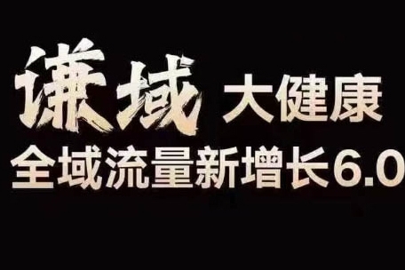 大健康全域流量新增長(zhǎng)6.0.公域+私域，直播+短視頻，從定位到變現(xiàn)的實(shí)操終點(diǎn)站