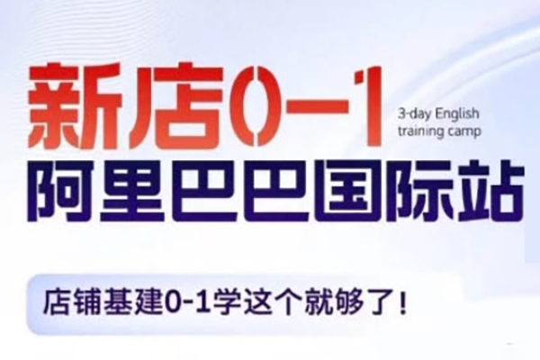 阿里巴巴國際站新店0-1