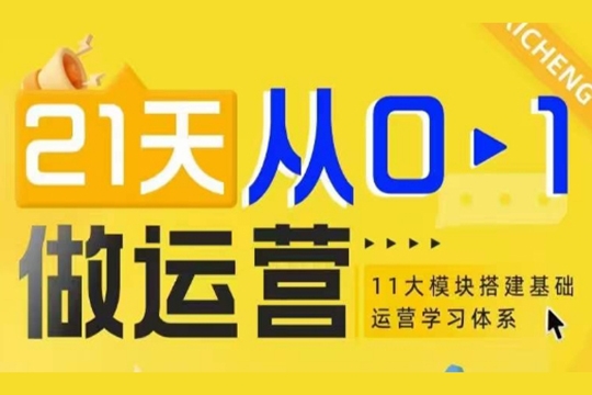 21天從0-1基礎電商運營