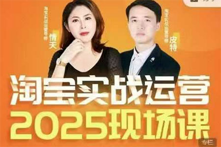 推易2025年4月份淘寶全套運(yùn)營現(xiàn)場課程，運(yùn)營后臺(tái)、關(guān)鍵詞推廣、SEO搜索、萬相臺(tái)推廣