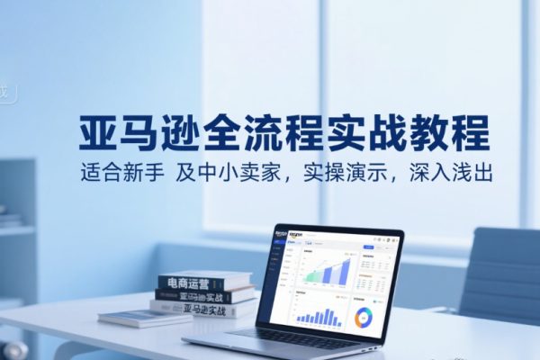 亞馬遜百步梯全流程實(shí)戰(zhàn)教程，適合新手及中小賣(mài)家，實(shí)操演示，深入淺出
