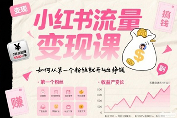楊楓-小紅書流量變現(xiàn)課
