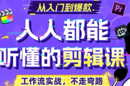 百萬剪輯獅人人都能聽懂的剪輯思維課